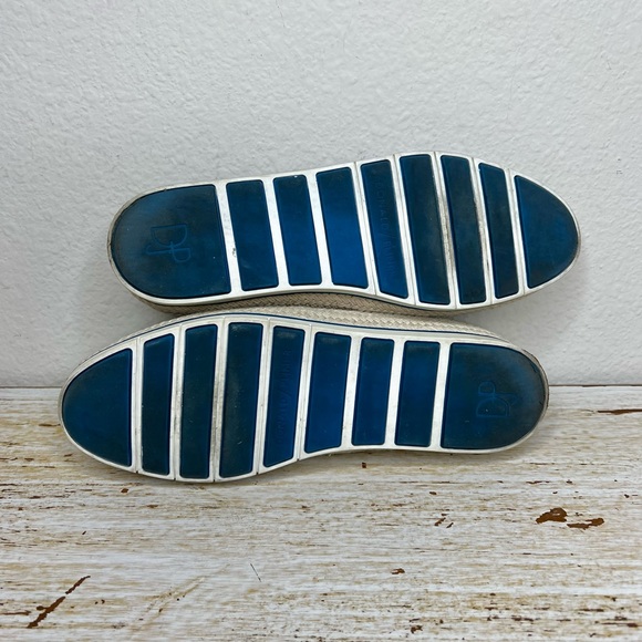 Donald J Pliner Palm Sneaker Blue Suede Size 5.5 - Picture 8 of 9